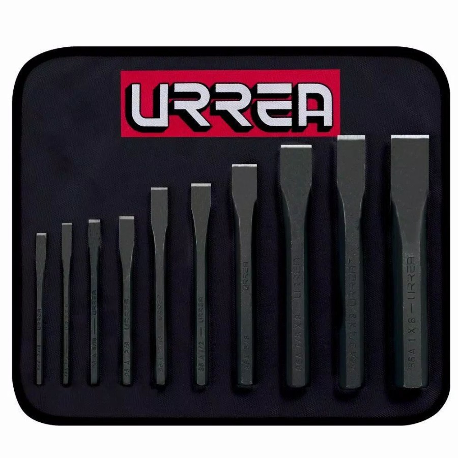 Hand Tool Sets * | Urrea 3/16 In. To 1 In. Chisel Set (10-Piece)