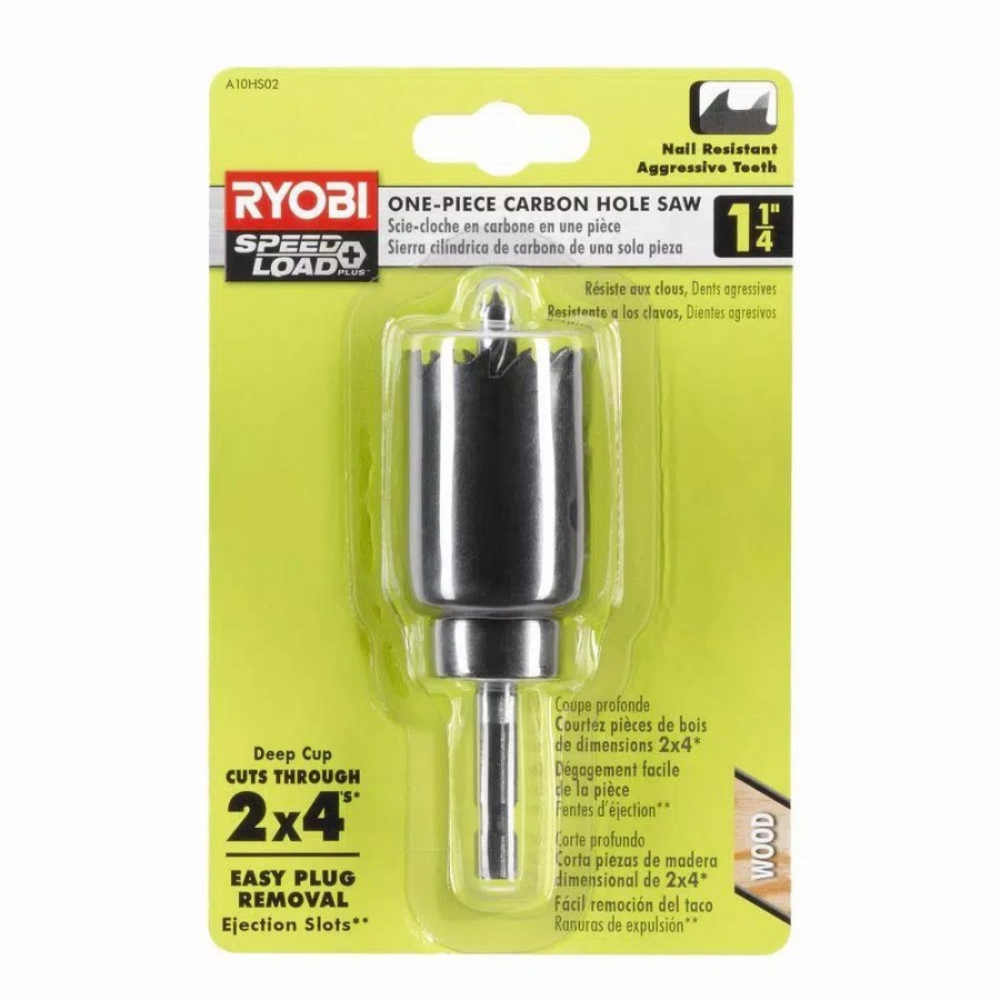 Drill Bits * | Ryobi 1-1/4 In. Carbon Hole Saw