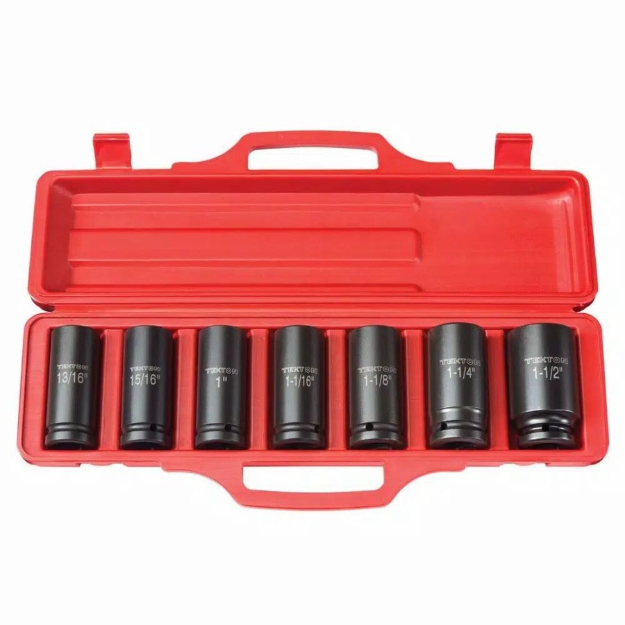 Hand Tool Sets * | Tekton 3/4 In. Drive 13/16 1-1/2 In. 6-Point Deep Impact Socket Set