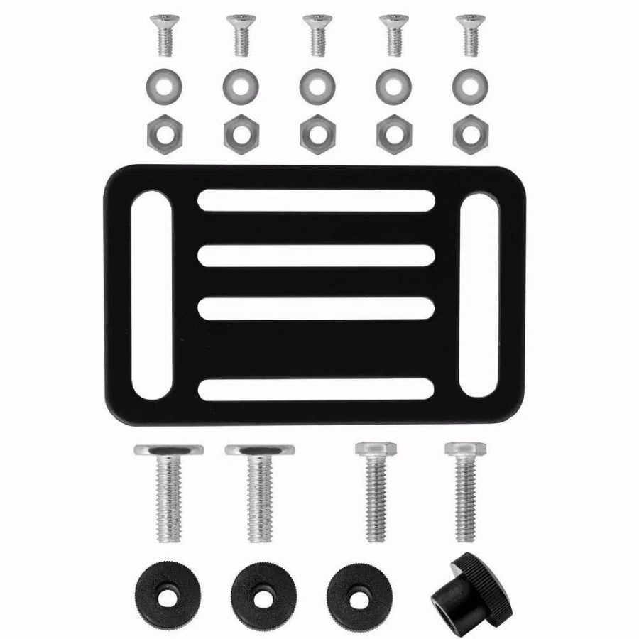 Hand Tool Sets * | Powertec Toggle Clamp Mounting Plate Set (1-Pack)