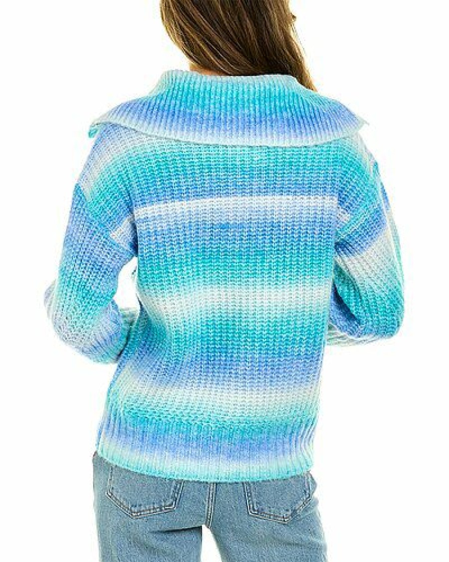 Women * | 1/4-Button Sweater Women