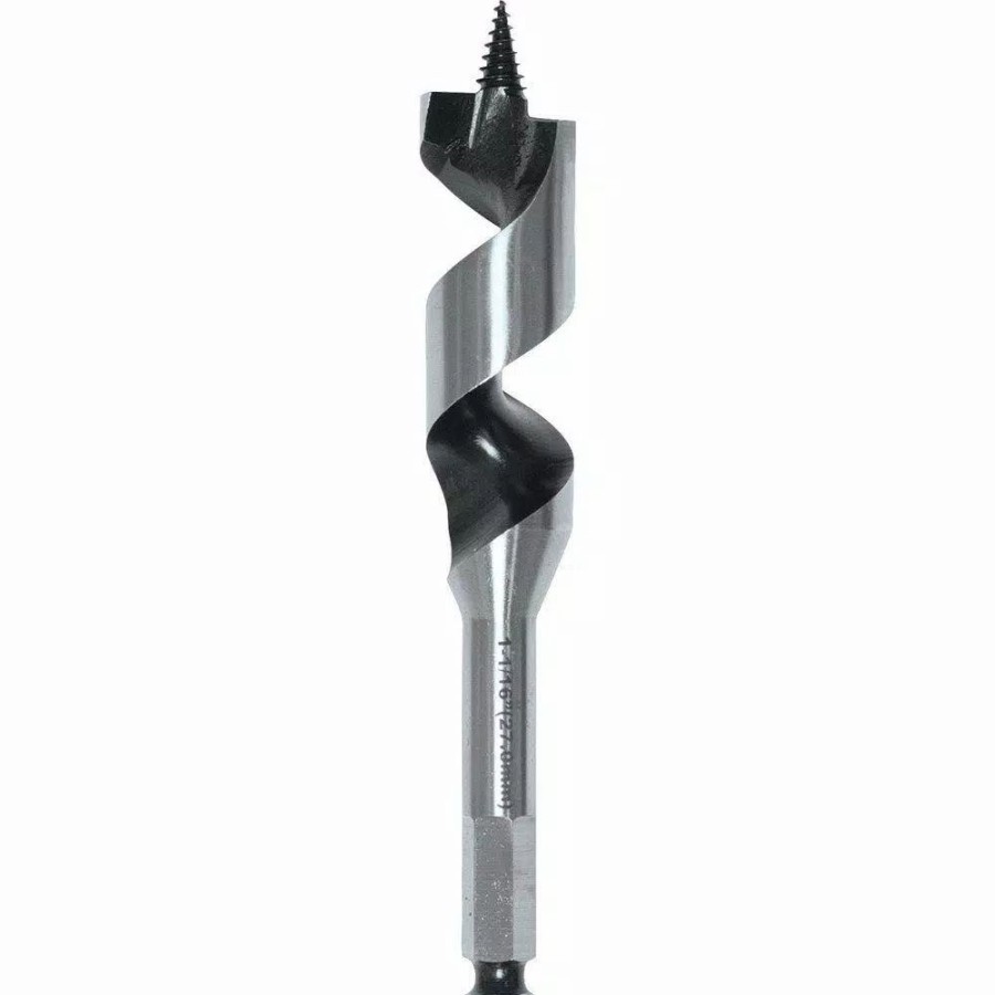 Drill Bits * | Makita 1-1/16 In. X 6 In. Steel Ship Auger Bit