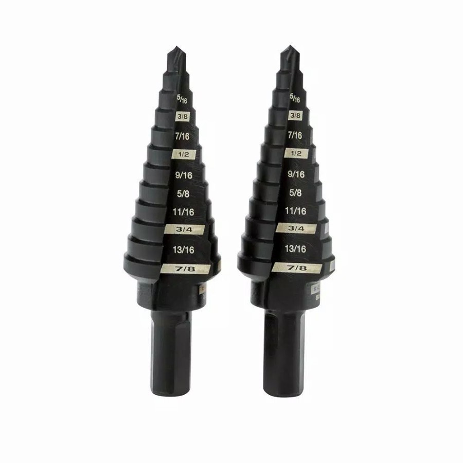 Drill Bits * | Milwaukee 3/16 In. 7/8 In. X 1/16 In. #4 Step Drill Bit (2 Pack)