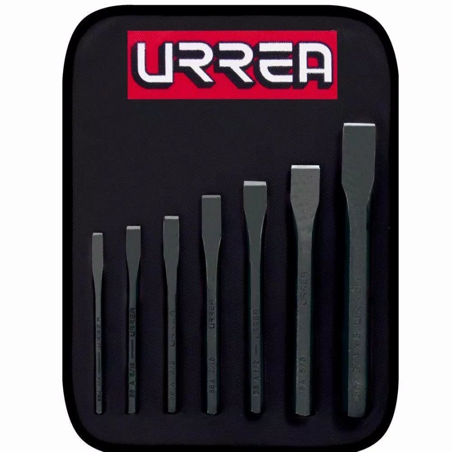 Hand Tool Sets * | Urrea 1/4 In. To 3/4 In. Chisel Set (7-Piece)