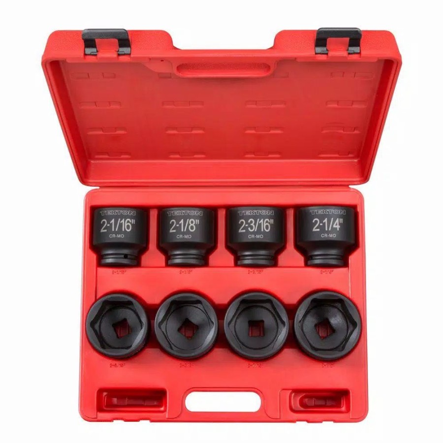 Hand Tool Sets * | Tekton 3/4 In. Drive 2-1/16 2-1/2 In. 6-Point Shallow Impact Socket Set