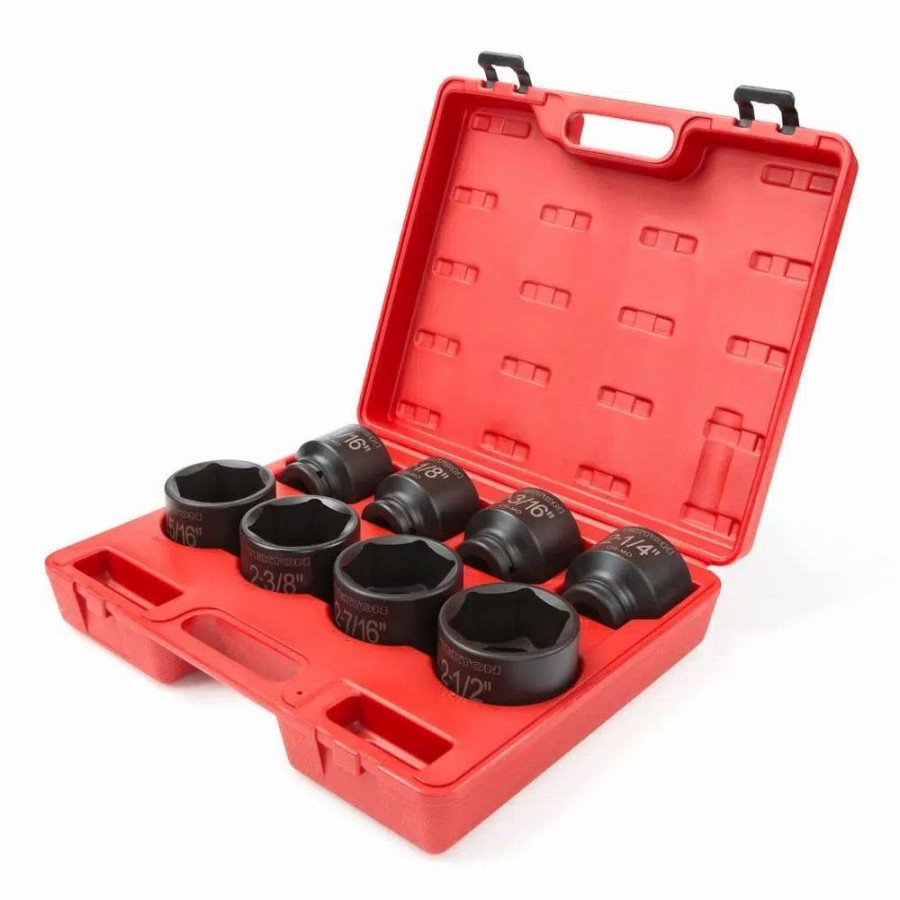 Hand Tool Sets * | Tekton 3/4 In. Drive 2-1/16 2-1/2 In. 6-Point Shallow Impact Socket Set