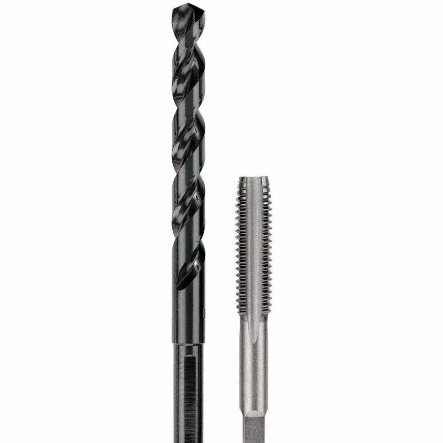 Drill Bits * | Dewalt 27/64 In. Drill And 1/2 In. X 13 Nc Tap Set