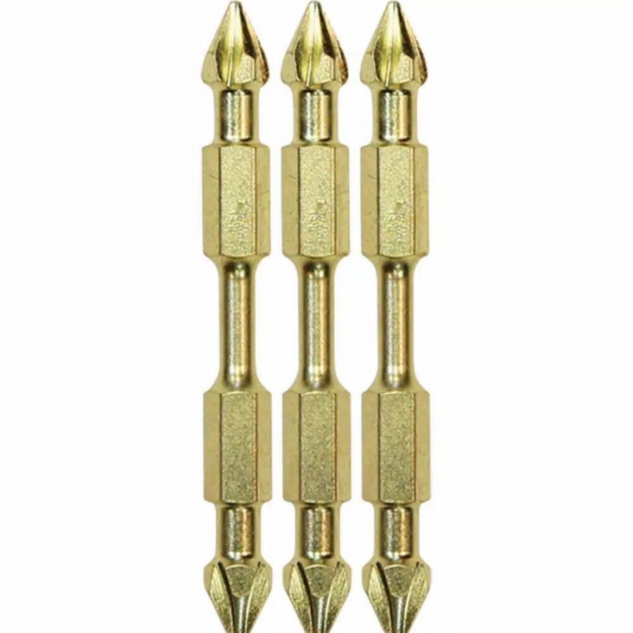 Drill Bits * | Makita Impact Gold #1 (2-1/2 In.) Philips Double-Ended Power Bit (3-Piece)