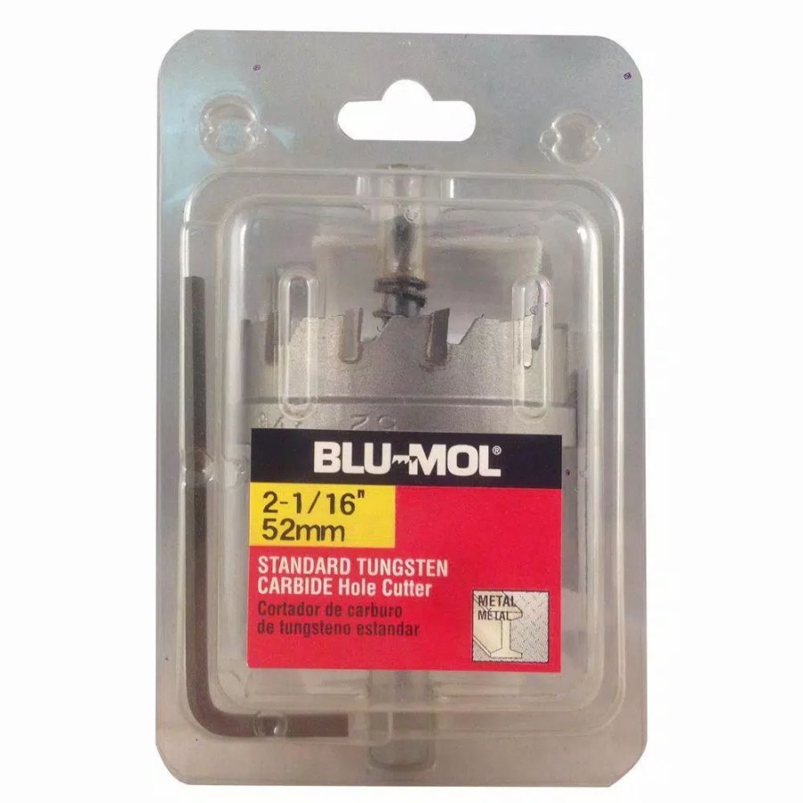 Drill Bits * | Blu-Mol 2-1/16 In. Standard Tungsten Carbide Hole Cutter