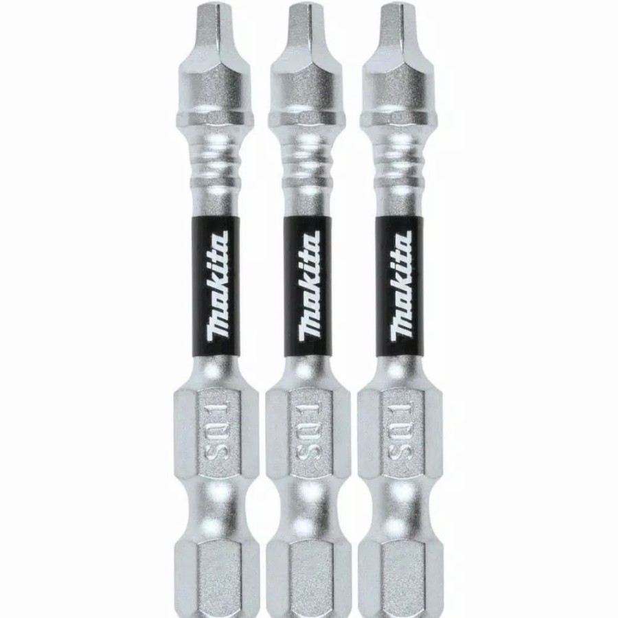 Drill Bits * | Makita Impact Xps #1 Square 2 In. Power Bit (3-Pack)