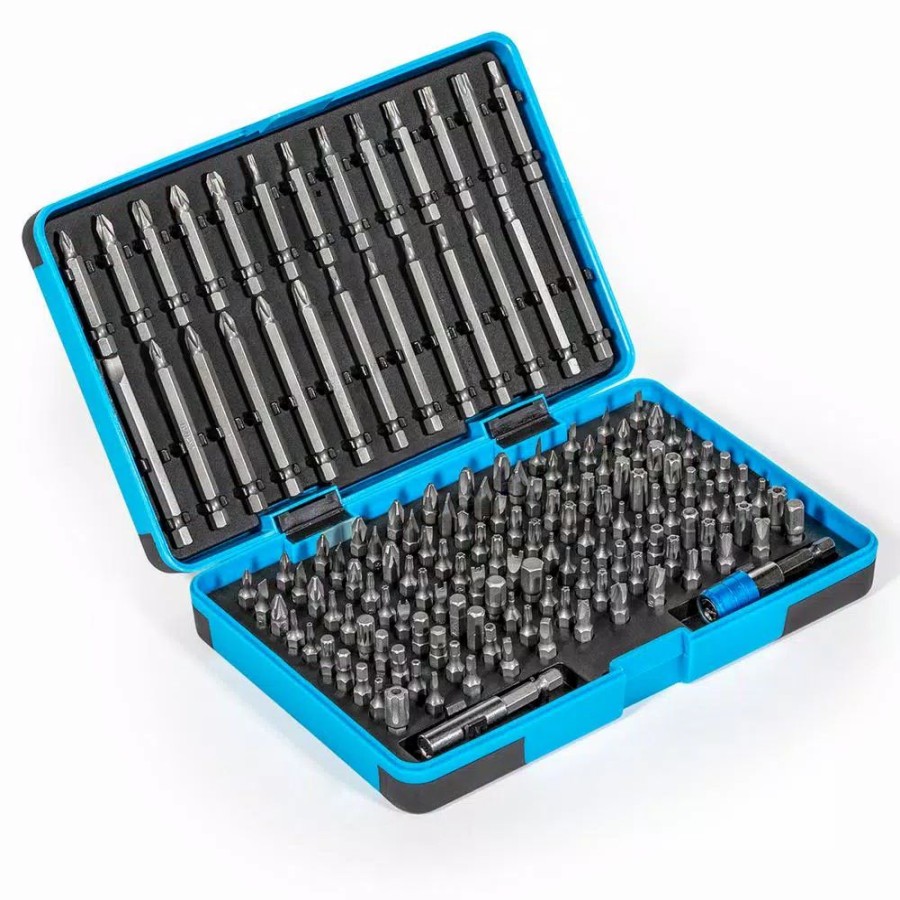 Drill Bits * | Stark 1/4 In. Impact-Duty Steel Screwdriver Driving Bit Set (148-Piece)