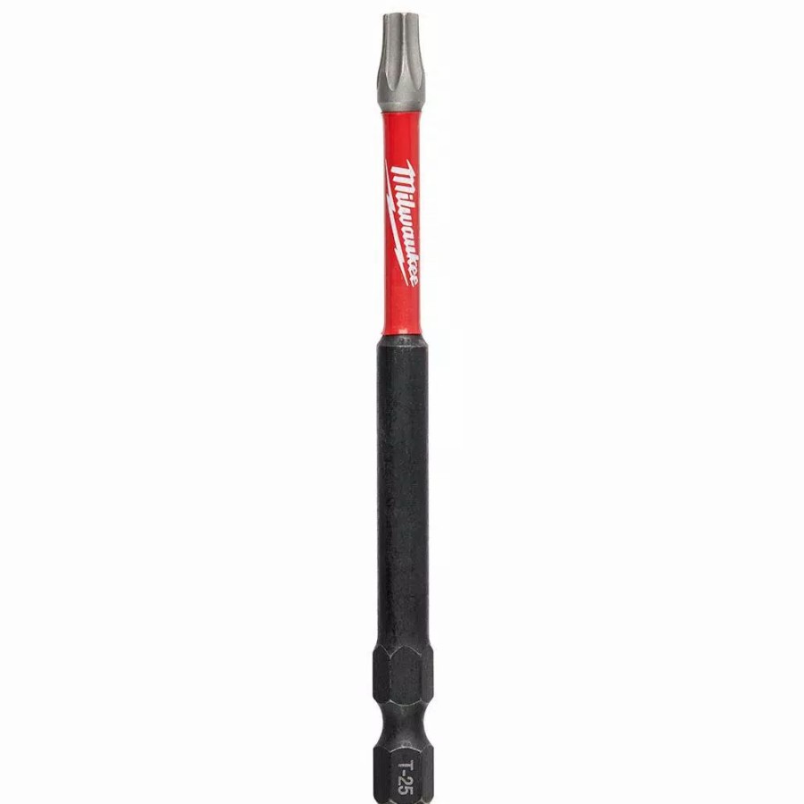 Drill Bits * | Milwaukee Shockwave T25 Torx 3-1/2 In. Power Bit